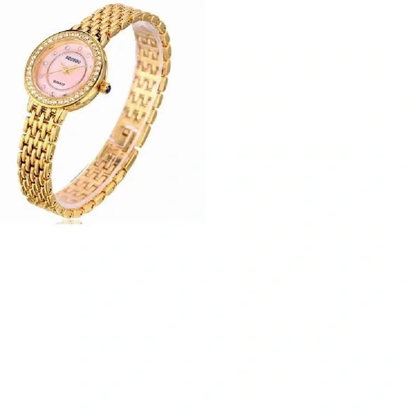 Sousou Watch Crystals Pink Ceramics Ladies mechanical watch 